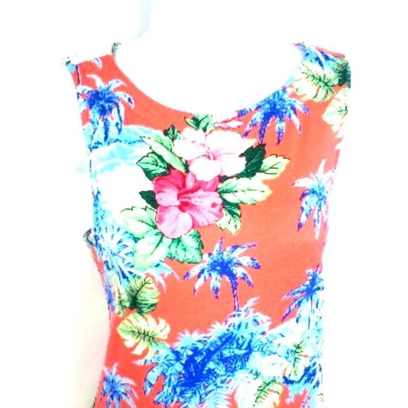 TOMMY BAHAMA Floral Sleeveless Dress - Picture 1 of 5